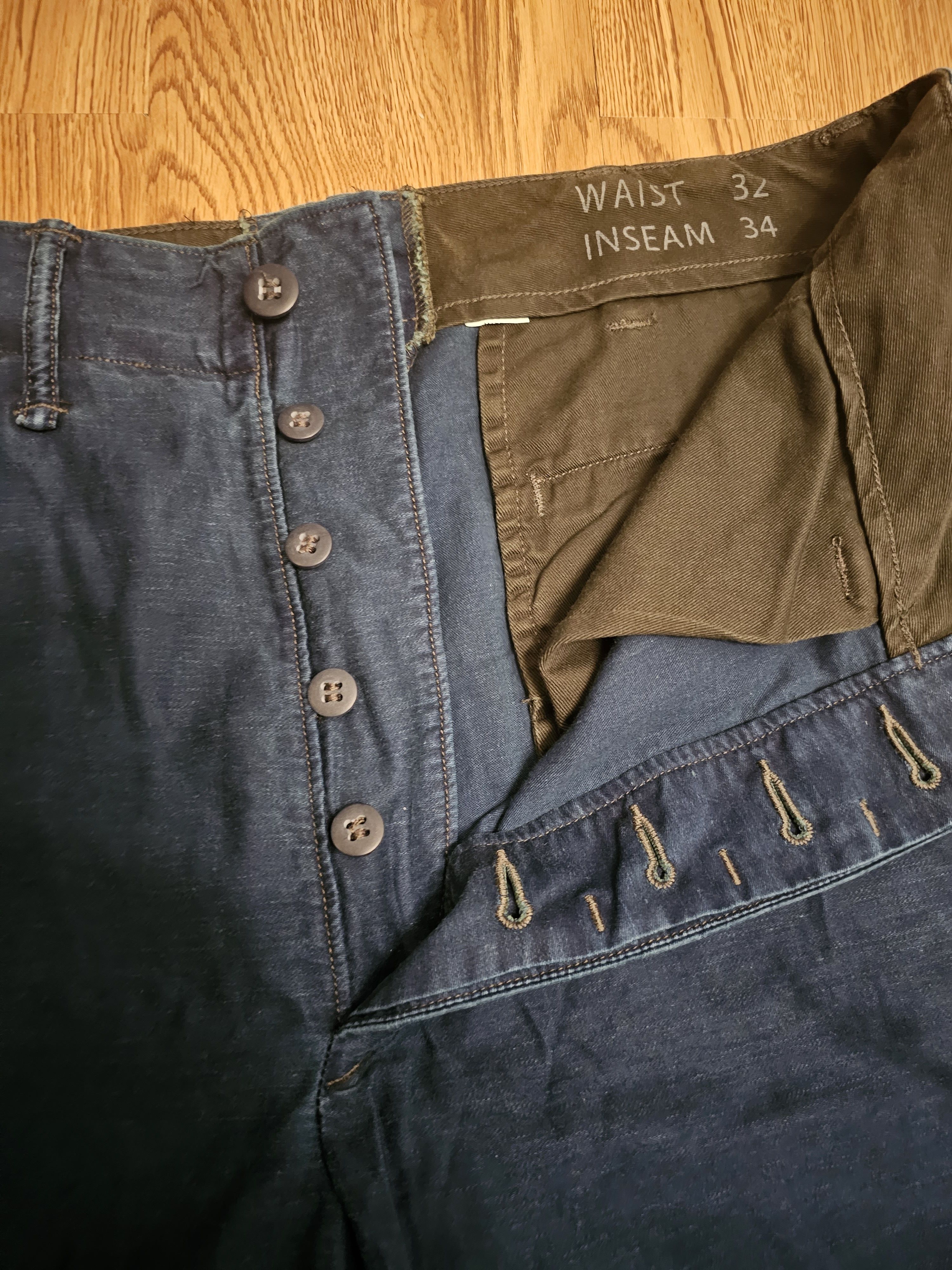 RRL Ralph Lauren Vintage Double RL Pants Size US 34 / EU 50 - 3 Thumbnail