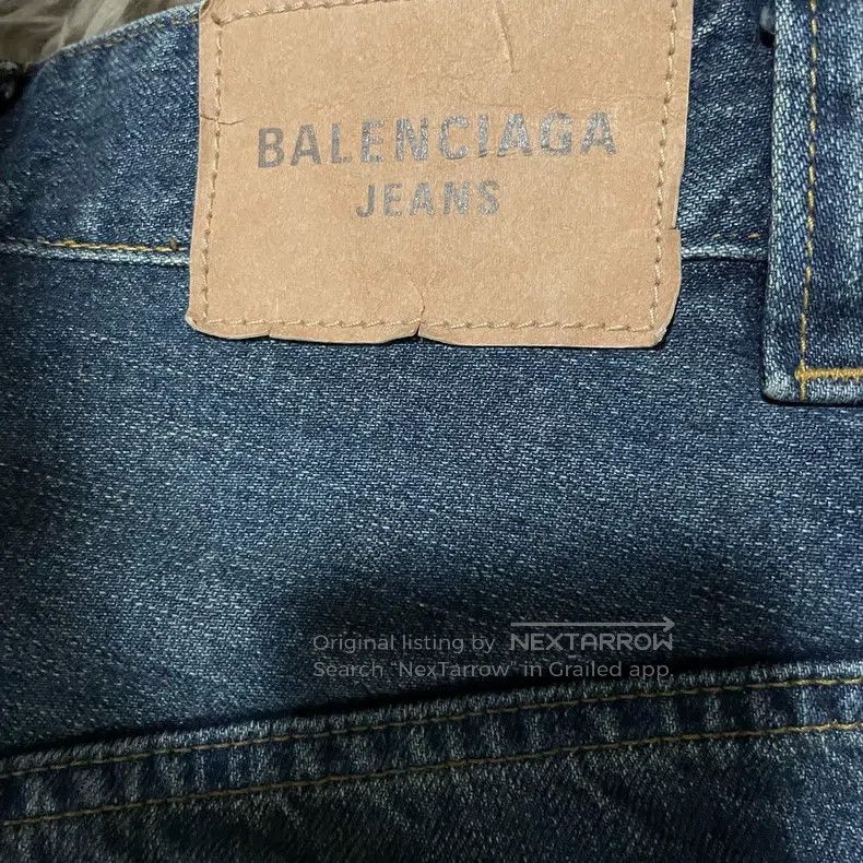 Balenciaga Balenciaga size XS Distressed Denim Pants Size US 27 - 5 Thumbnail