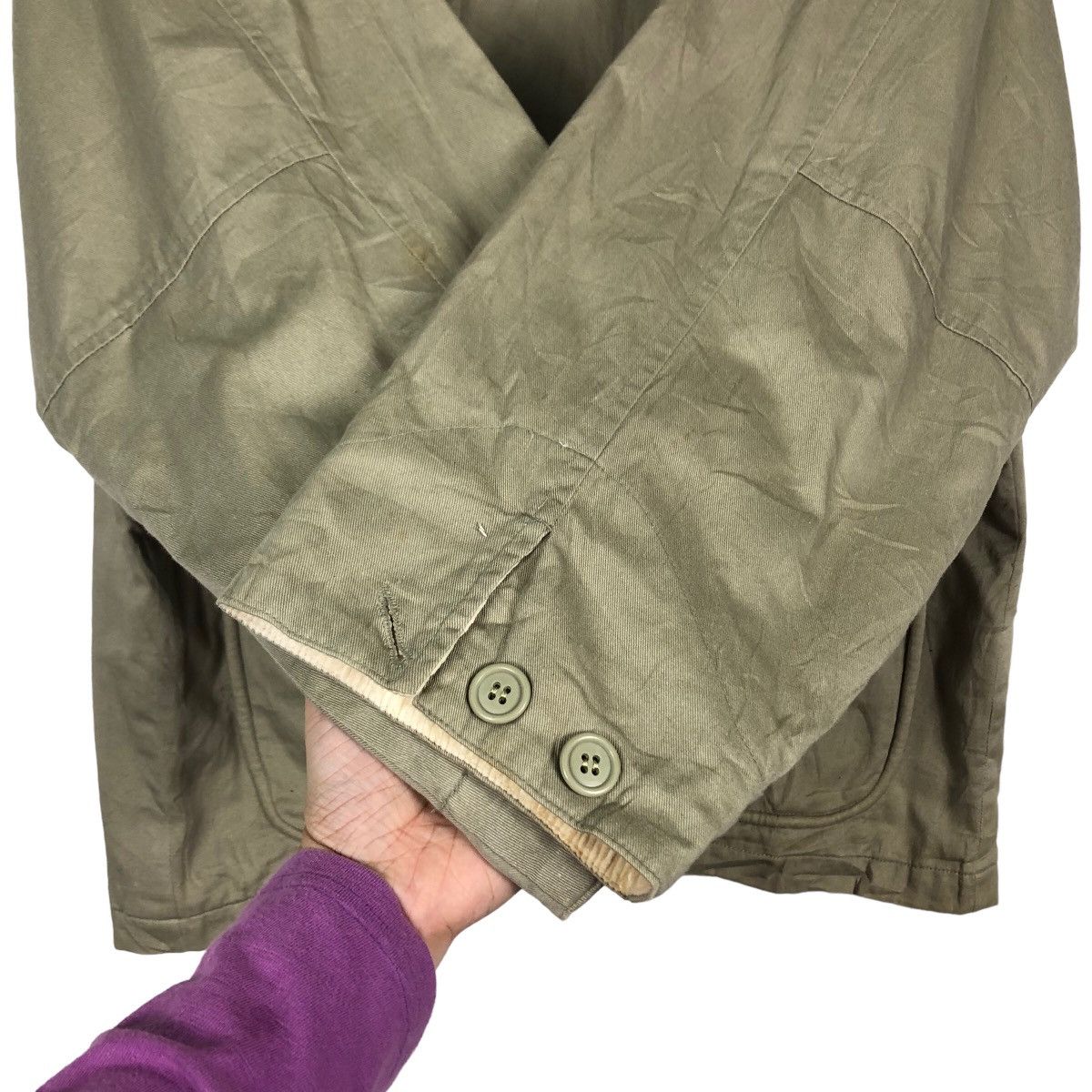 Japanese Brand 🔥Vtg Chore Work Jacket Neyries Japan Blanket Lining Size US M / EU 48-50 / 2 - 14 Thumbnail