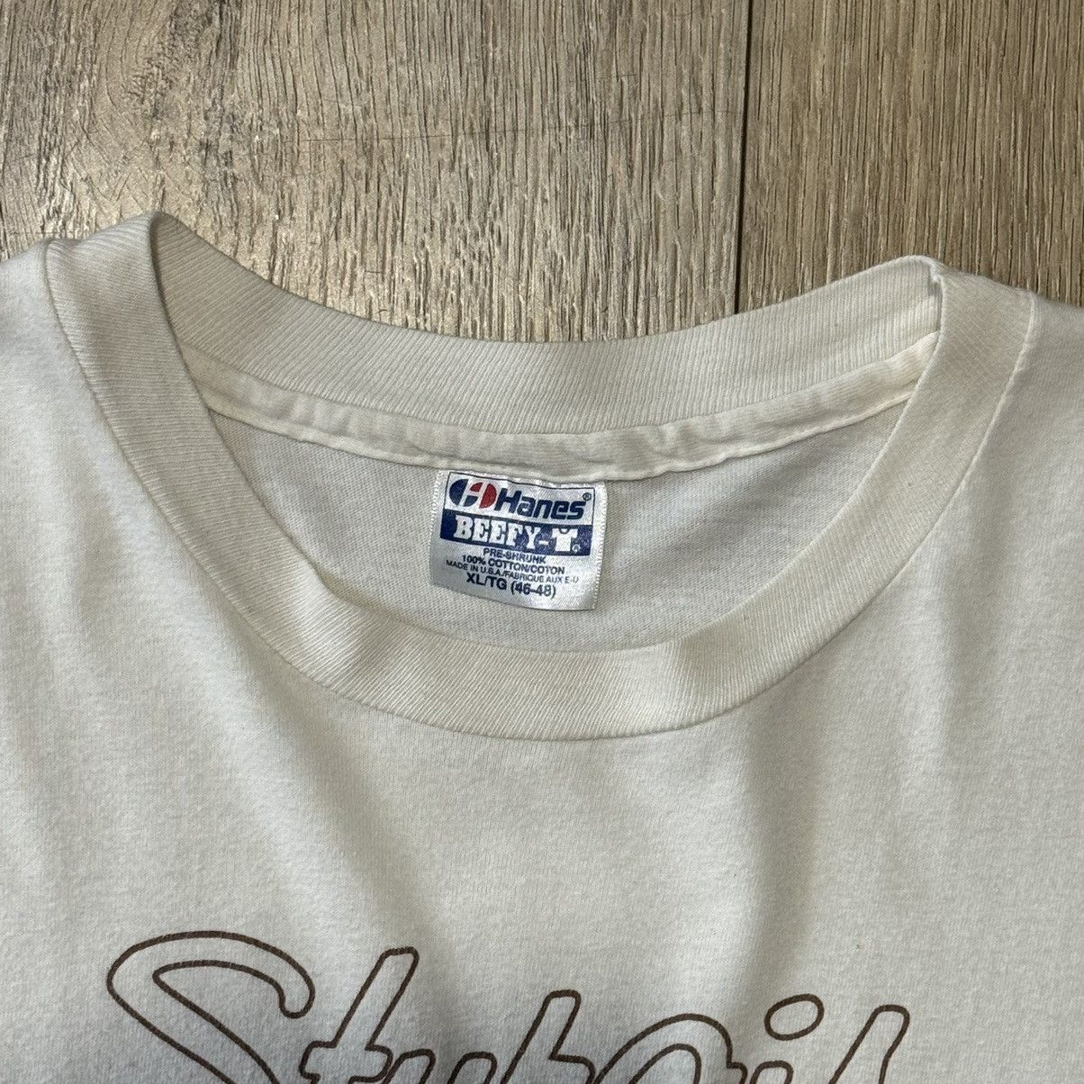 Harley Davidson × Vintage 1992 Sturgis Shovel-O Buffalo Motorcycle T-Shirt Size US XL / EU 56 / 4 - 4 Thumbnail