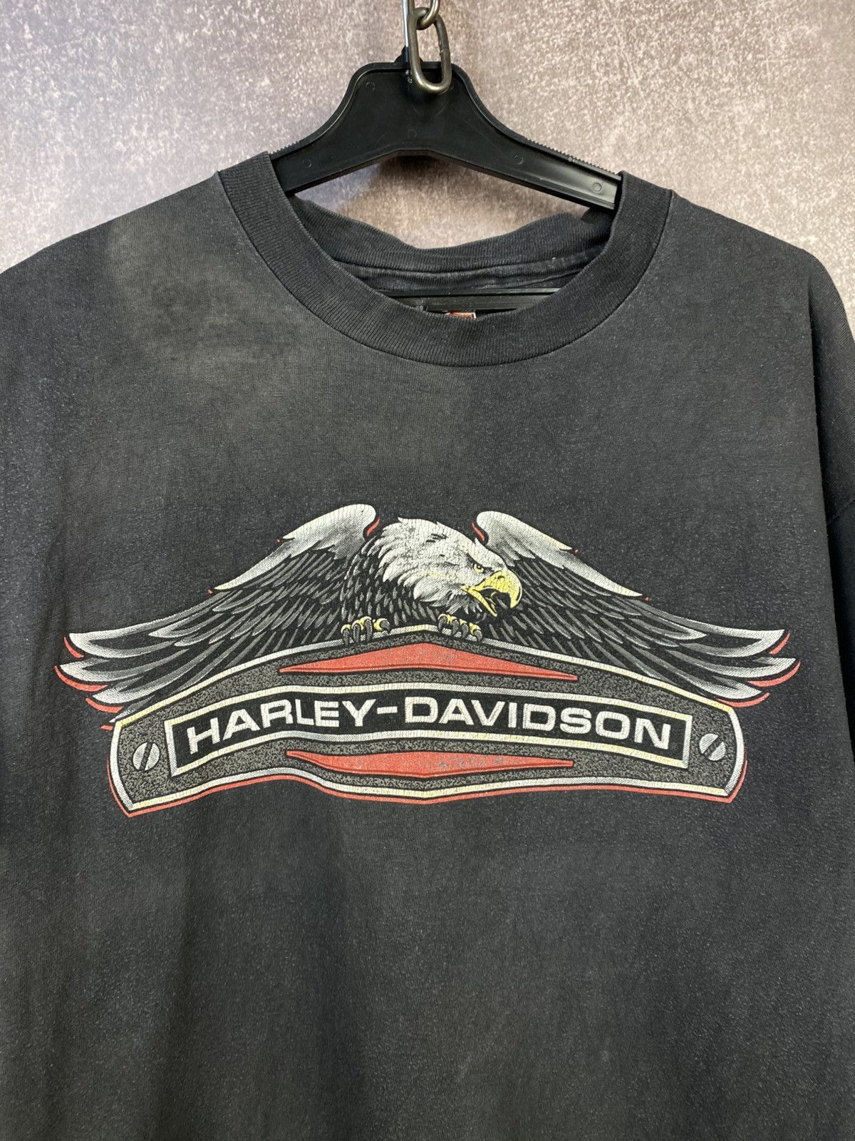 Harley Davidson Vintage 97s Rossiter’s Harley Davidson Biker Riding T-Shirt Size US L / EU 52-54 / 3 - 4 Thumbnail