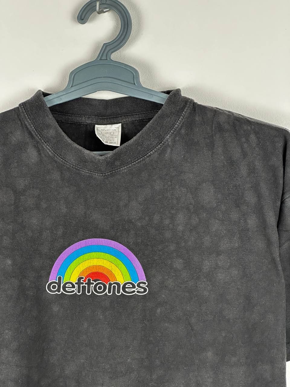 Band Tees × Vintage 1997 Deftones Rainbow Tee Size US L / EU 52-54 / 3 - 4 Thumbnail