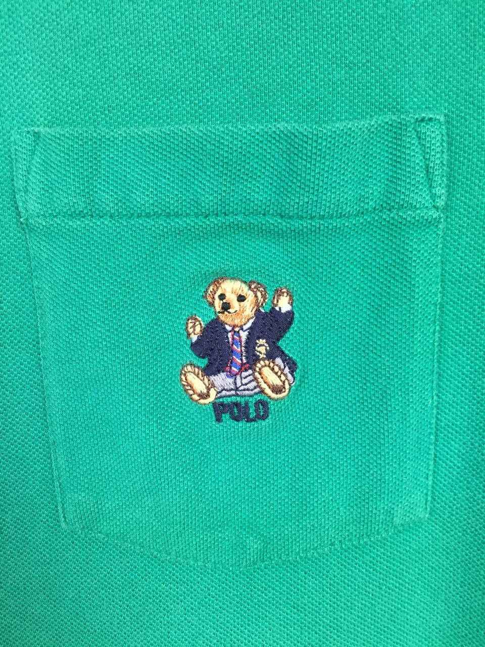 Polo Ralph Lauren Vtg Polo Ralph Lauren Polo Bear Made In Usa Polo Shirt Size US L / EU 52-54 / 3 - 6 Thumbnail