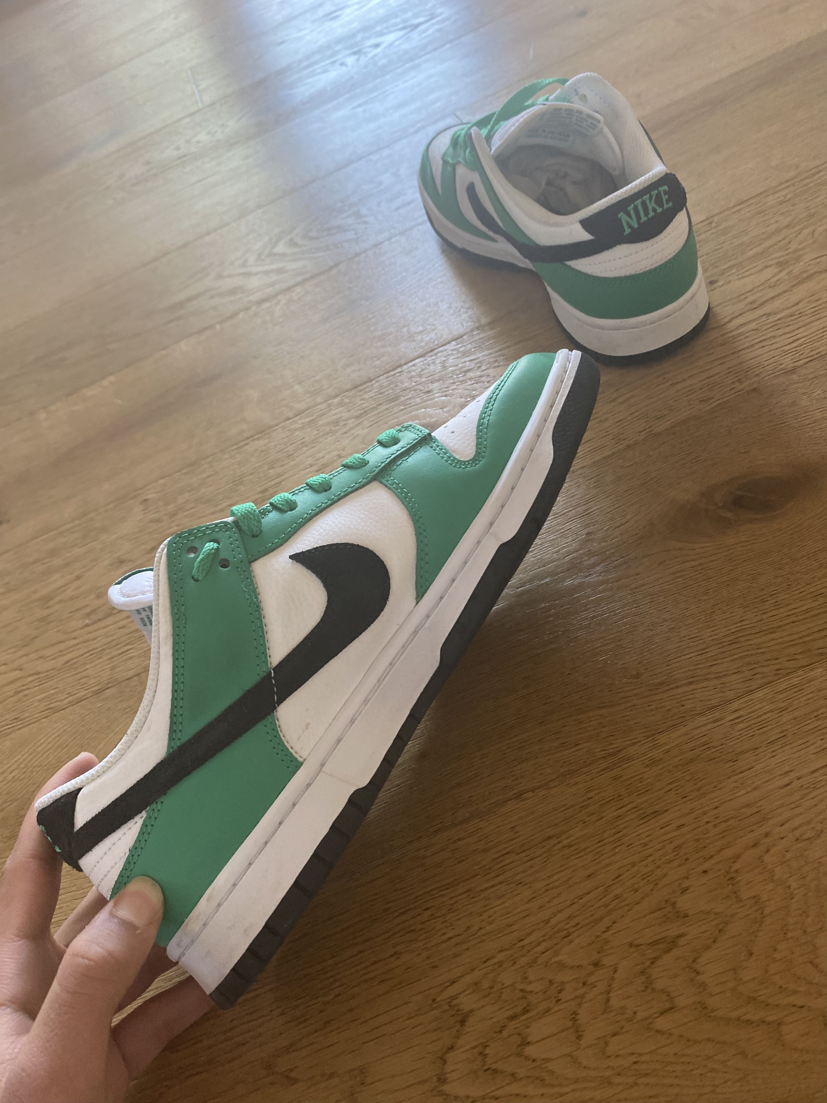 Nike Nike Dunk Low Celtic Size US 9.5 / EU 42-43 - 9 Thumbnail