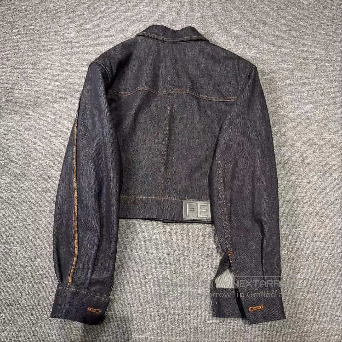 Fendi FENDI Denim Jacket| Size S / US 4 / IT 40 - 2 Thumbnail