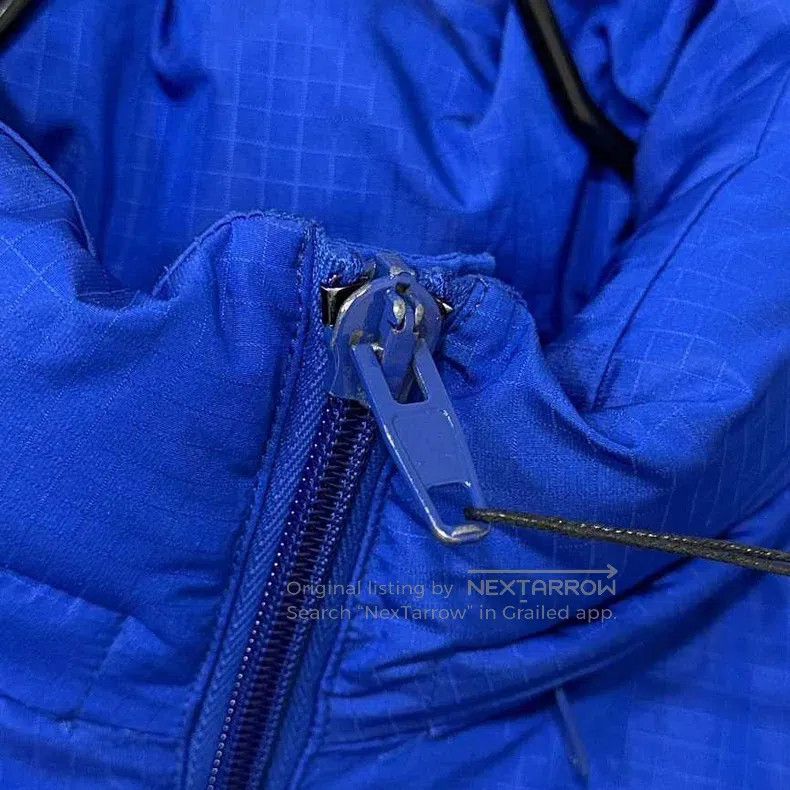 Balenciaga Balenciaga Klein Blue Small Logo Down Jacket Size US S / EU 44-46 / 1 - 5 Thumbnail
