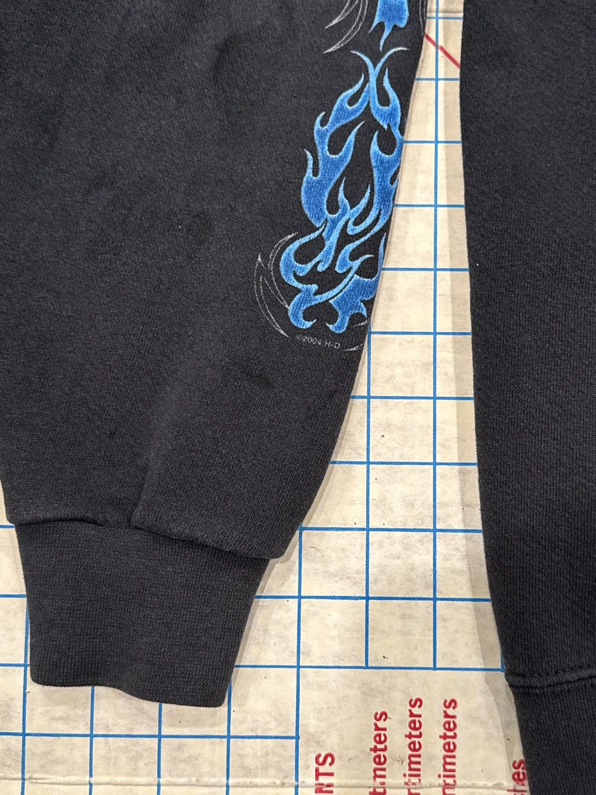 Harley Davidson Harley Davidson Blue Flames Full Zip Hoodie Honolulu Mens XL Size US XL / EU 56 / 4 - 8 Thumbnail