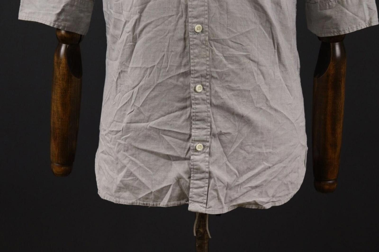 Allsaints AllSaints Gray Short Sleeve Button Down Shirt Size S Size US S / EU 44-46 / 1 - 2 Thumbnail