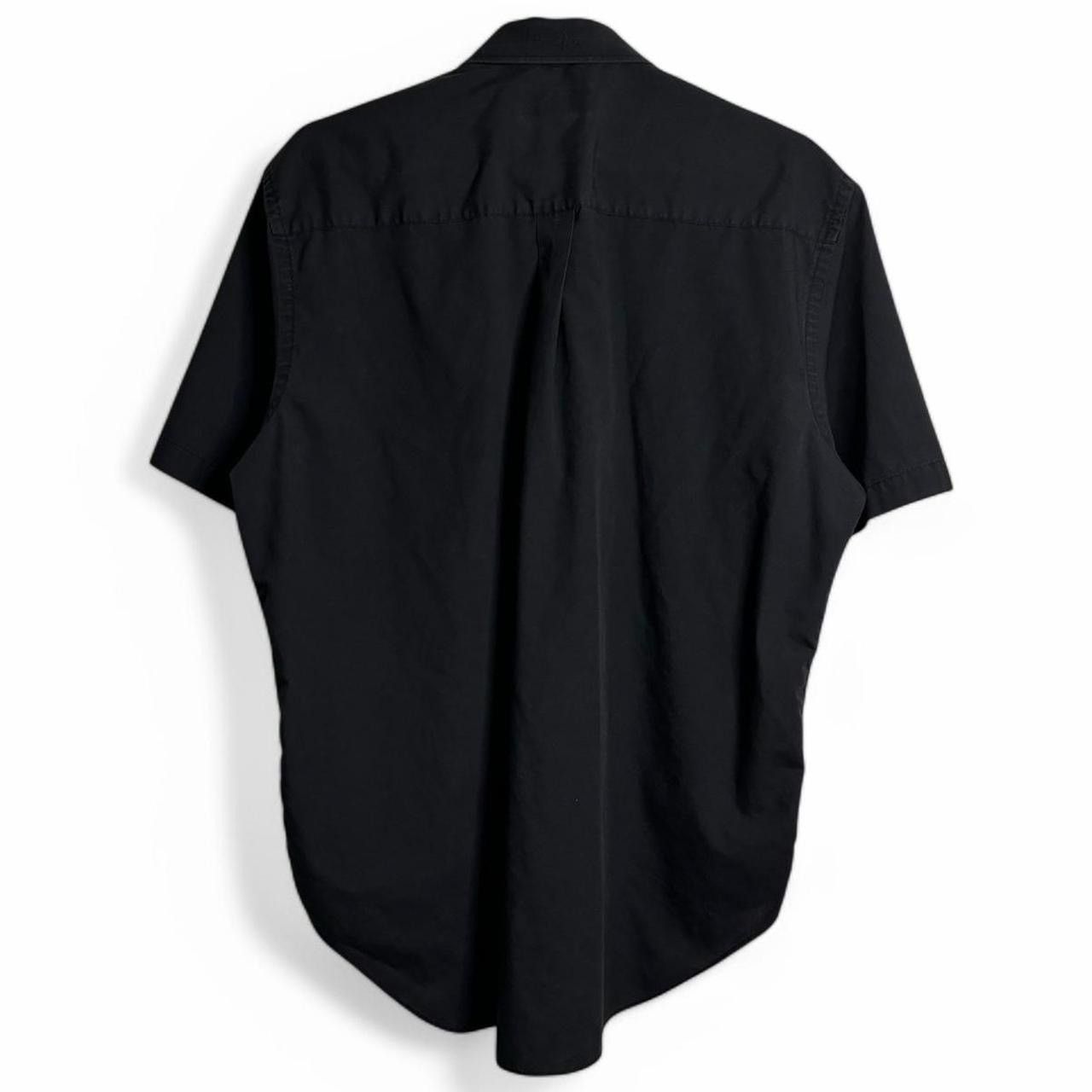 Vintage Vintage 1990s Black Button-Up Shirt - XL Size US XL / EU 56 / 4 - 4 Thumbnail
