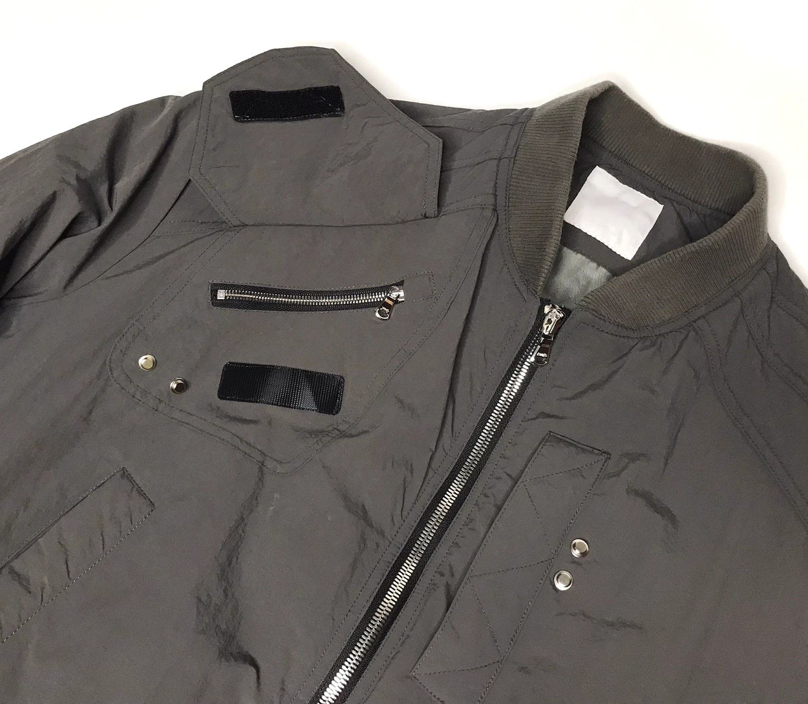 Japanese Brand Undermycar Bomber Jacket Multi Zipper Jogger Green Palace Size US S / EU 44-46 / 1 - 10 Thumbnail
