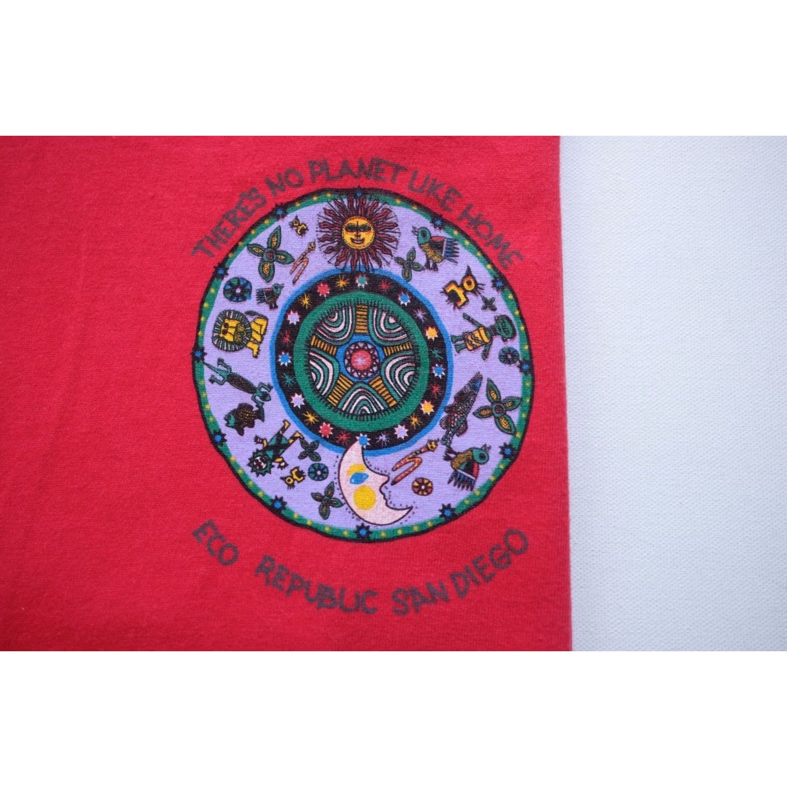 Vintage VINTAGE 90s Newport T-Shirt California Red MD Mens Short Sleeve Crew Neck 1990s Graphic Cotton USA Made Size US M / EU 48-50 / 2 - 6 Thumbnail