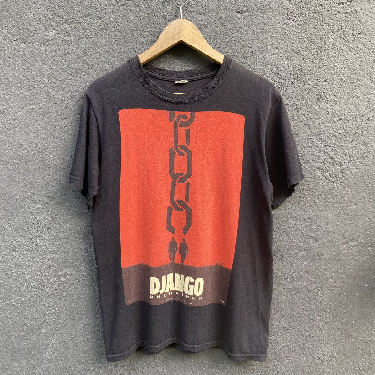 Vintage Thrashed Faded Vintage Django Unchained ERD GRUNGE Movie Tee Size US M / EU 48-50 / 2 - 1 Thumbnail