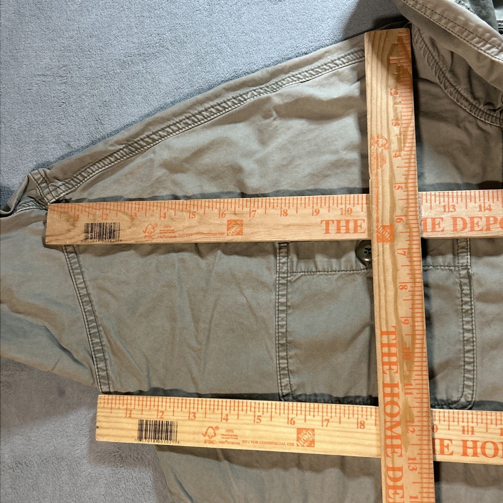 American Eagle Outfitters Y2k 2000s Military Field Chore Hooded Jacket Ws Small Hoodie Size S / US 4 / IT 40 - 7 Thumbnail