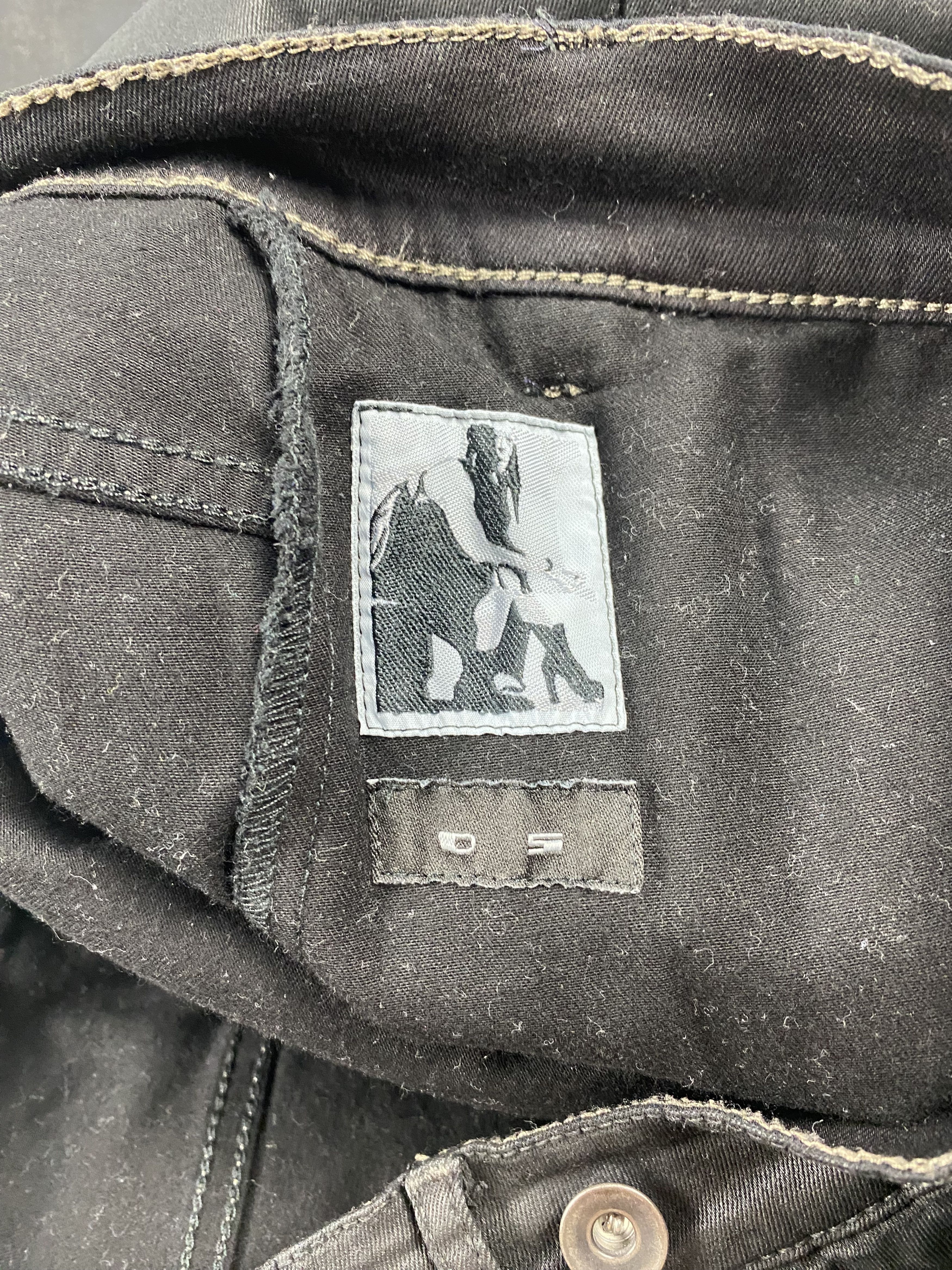 Rick Owens Drkshdw Rick Owens Waxed Kilted Jeans Size US 32 / EU 48 - 5 Thumbnail