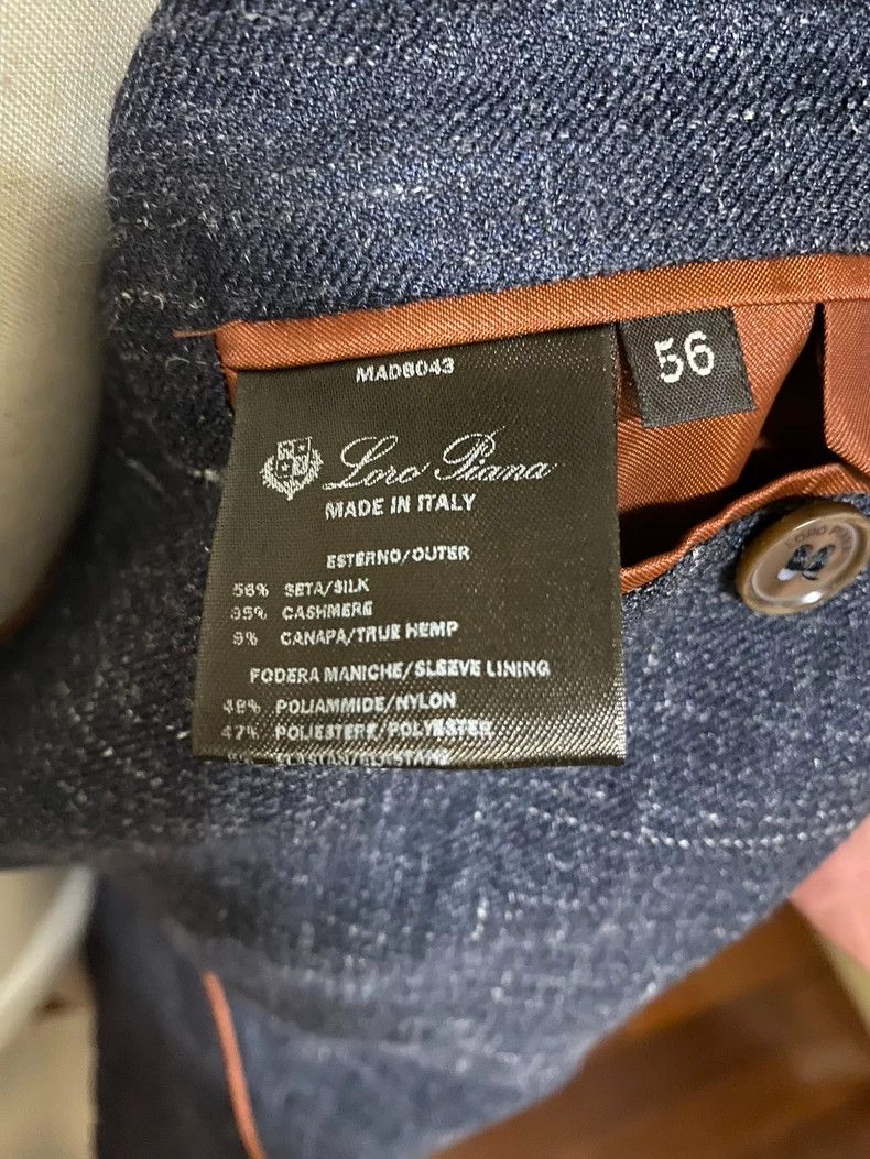 Loro Piana LORO PIANA size56 Full Sky suit jacket Size 54L - 4 Thumbnail