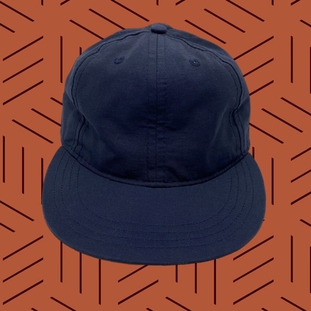 Paa VINTAGE Paa Fitted 6-Panel Baseball Cap Mens Adjustable Navy Blue Twill Lightweight Classic Size ONE SIZE - 1 Thumbnail