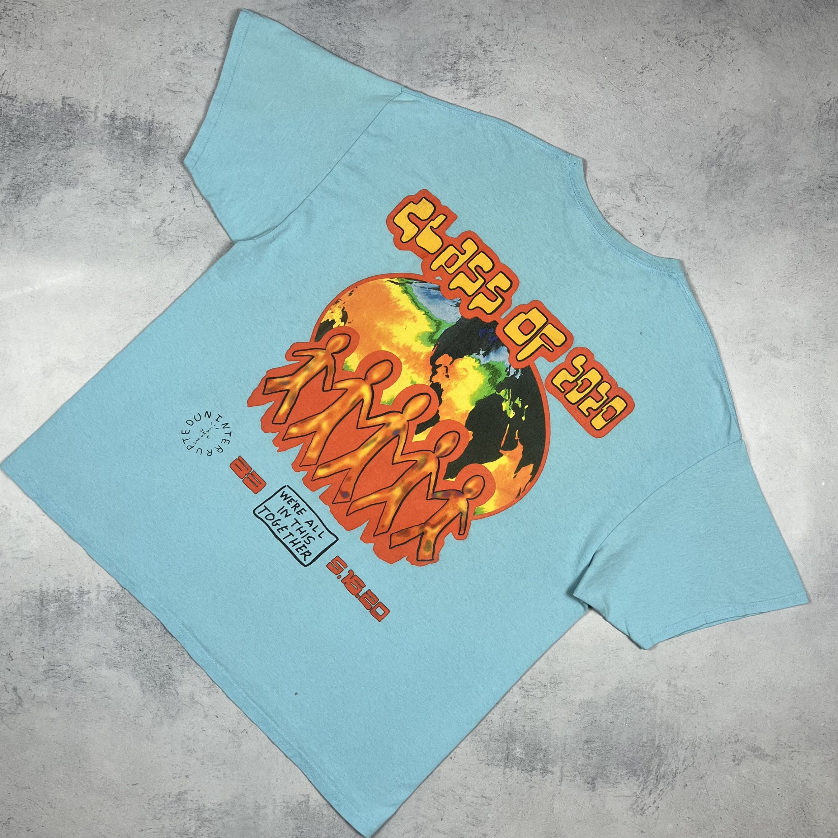 Travis Scott Cactus Jack Travis Scott Lebron James Class Of 2020 T Shirt Size US XXL / EU 58 / 5 - 1 Thumbnail