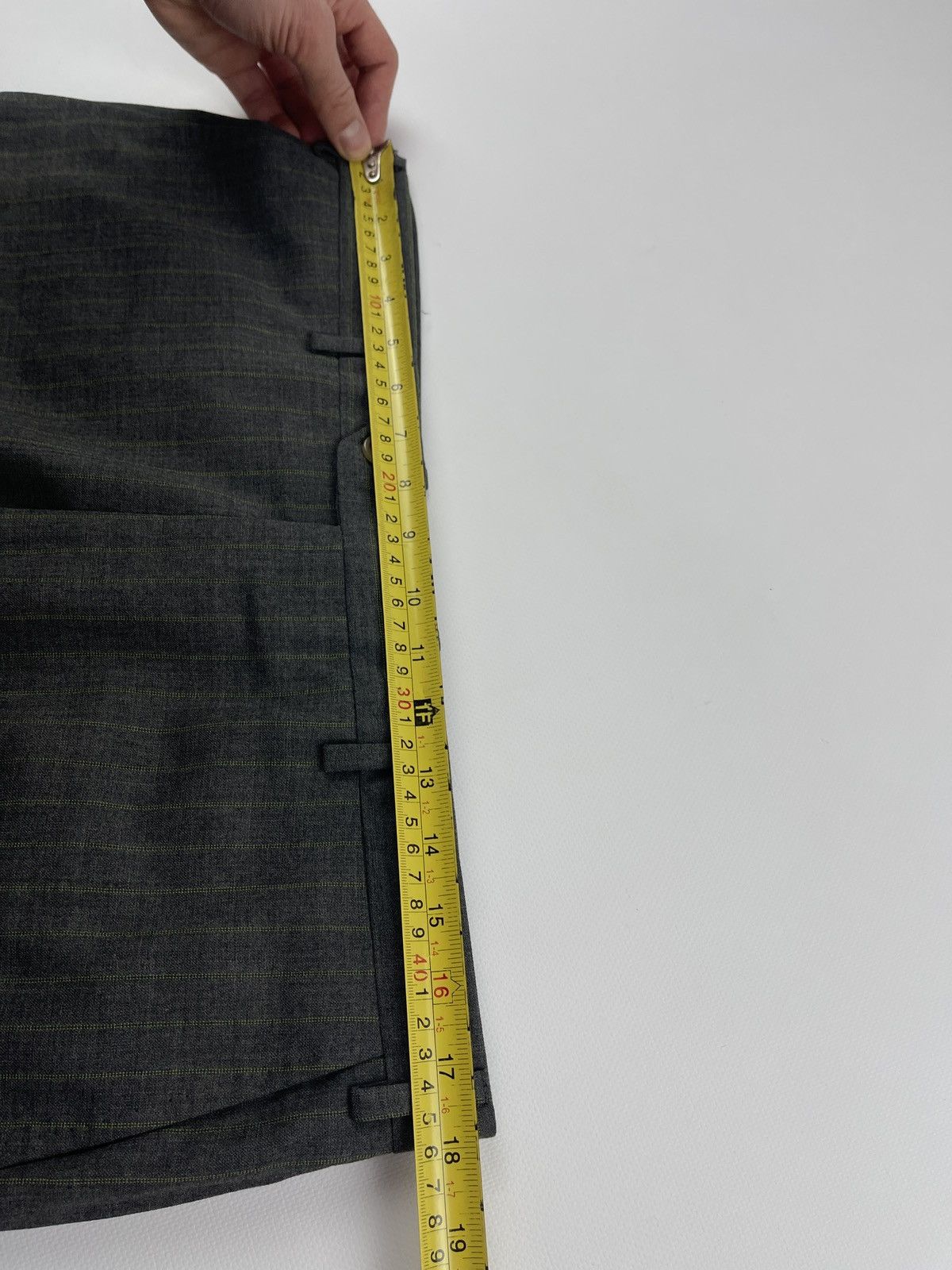 Designer × Pal Zileri Pal Zileri Stripped Single Breasted 3 Btn Suit Size 40R - 22 Thumbnail