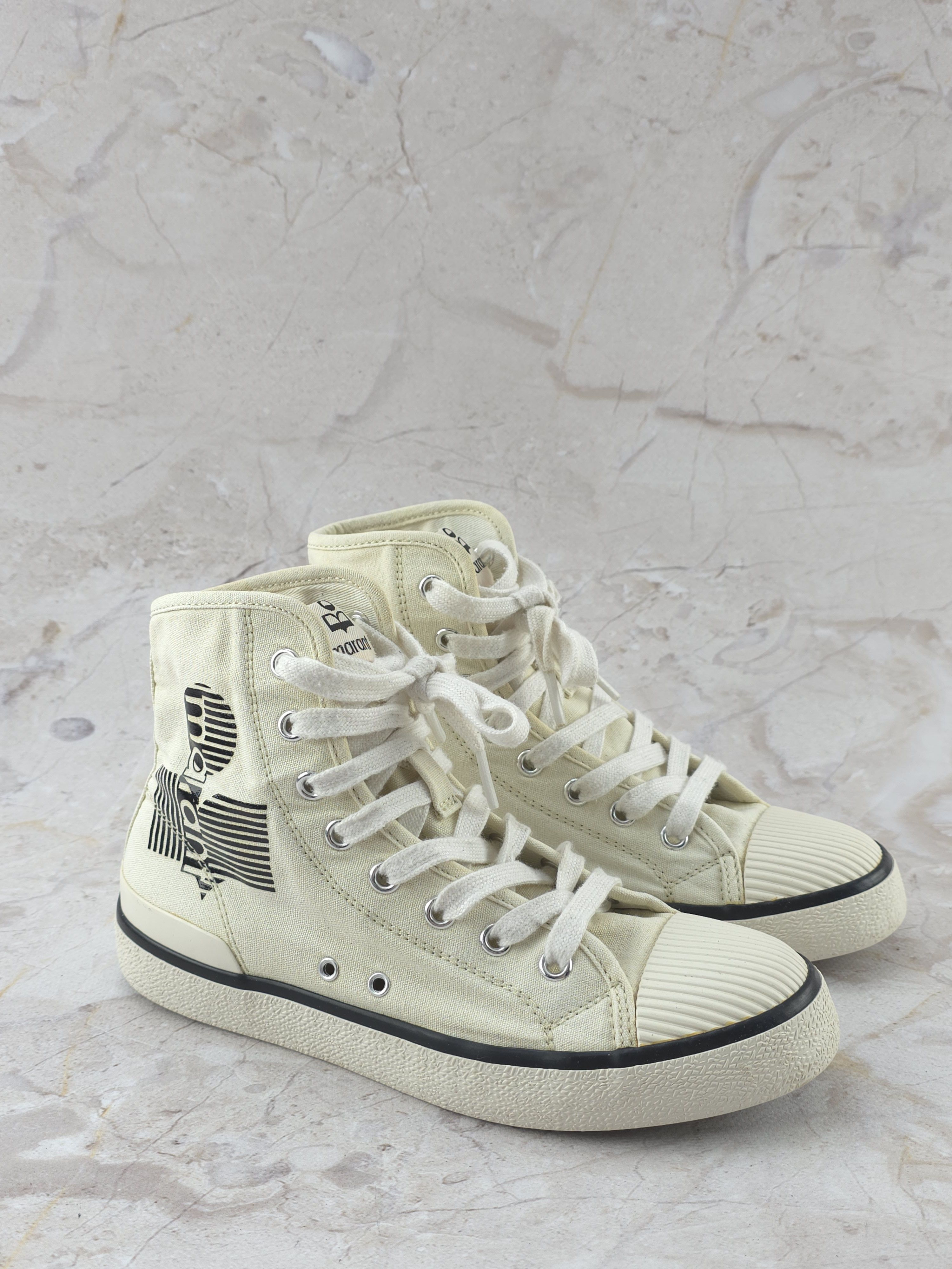 Isabel Marant Isabel Marant 'Benkeen' trainers cloth deisgner Size US 7 / IT 37 - 1 Thumbnail