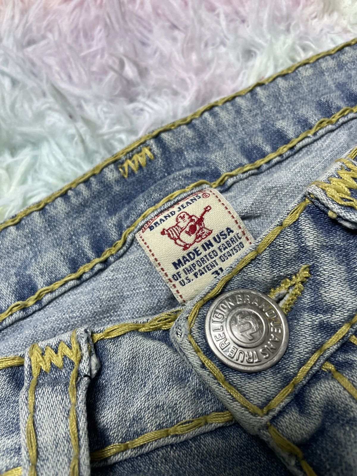 True Religion × Vintage ‼️HEARING OFFER‼️True Religion denim for women Size 31" - 10 Thumbnail