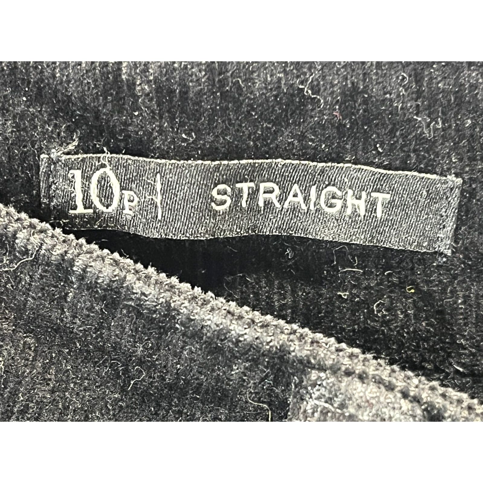 Talbots VINTAGE? Wait, Talbots Flawless Five-pocket Corduroy Pants Sz 10 Petites Straight VGUC Black Size 32" / US 10 / IT 46 - 3 Thumbnail
