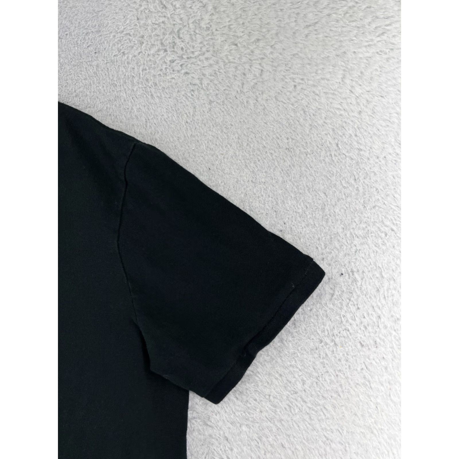 Polo Ralph Lauren Polo Ralph Lauren Golf Shirt Men XL Black 100% Cotton Short Sleeve Embroidered Classic Activewear Size US XL / EU 56 / 4 - 2 Thumbnail