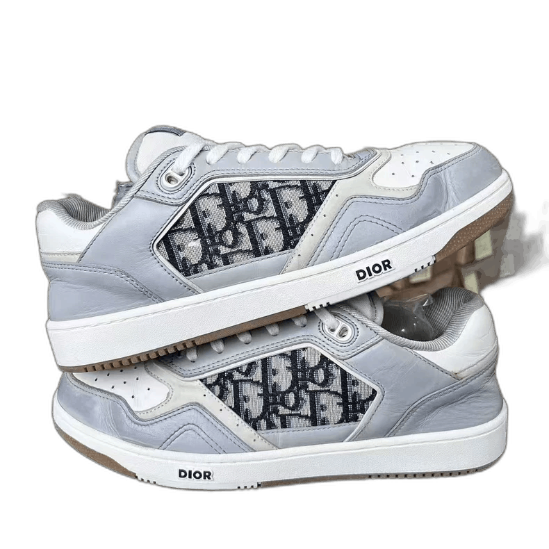 Dior Dior B27 Sneakers in Gray and White Size US 9 / EU 42 - 1 Thumbnail