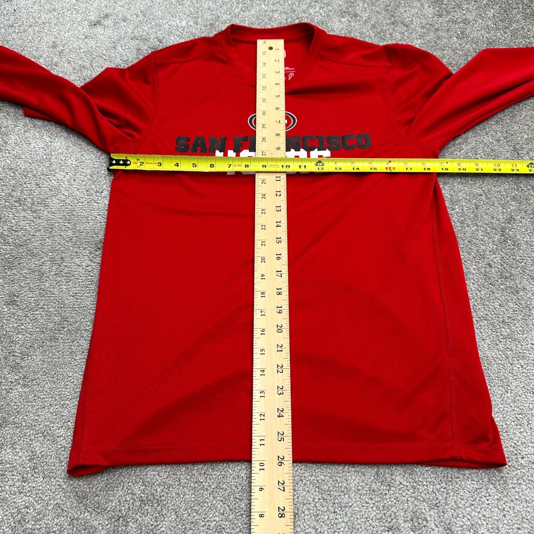 Vintage OTS Red Crew Neck Long Sleeve T-Shirt Mens Small San Francisco 49ers Graphic Tee Size US S / EU 44-46 / 1 - 6 Thumbnail