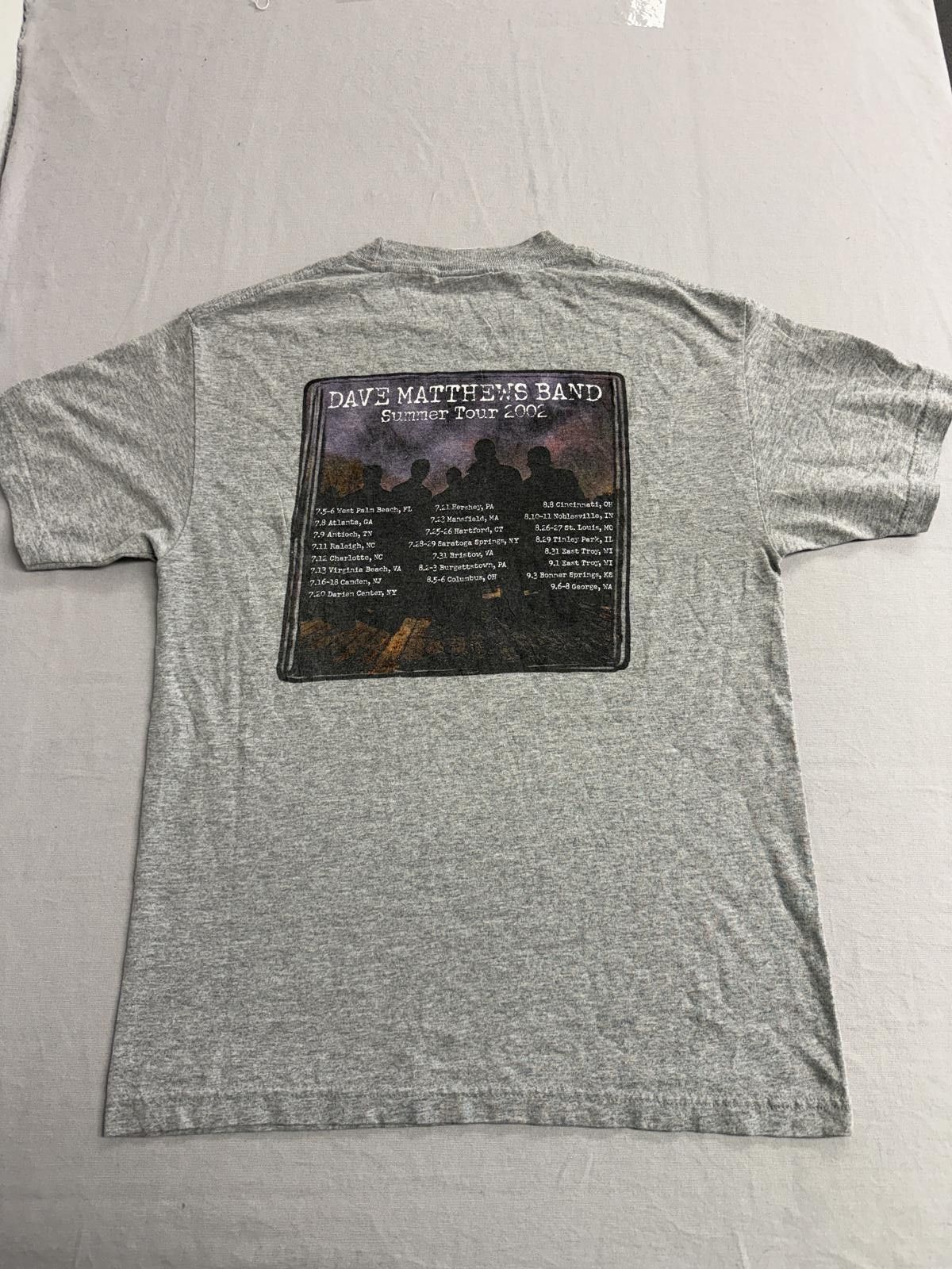 Marina Rinaldi Vintage Dave Matthews Band Tour Dates T-shirt DMB 2002 -M Size US M / EU 48-50 / 2 - 1 Thumbnail