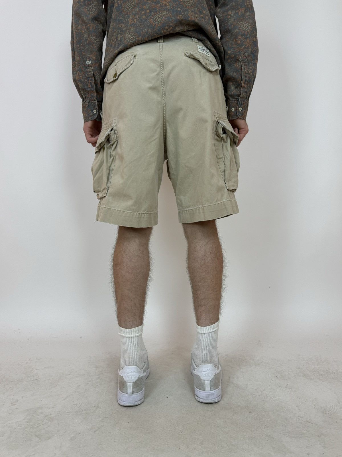 Vintage Polo Ralph Lauren Vintage Cargo Shorts Mens Size 35 Size US 35 - 8 Thumbnail