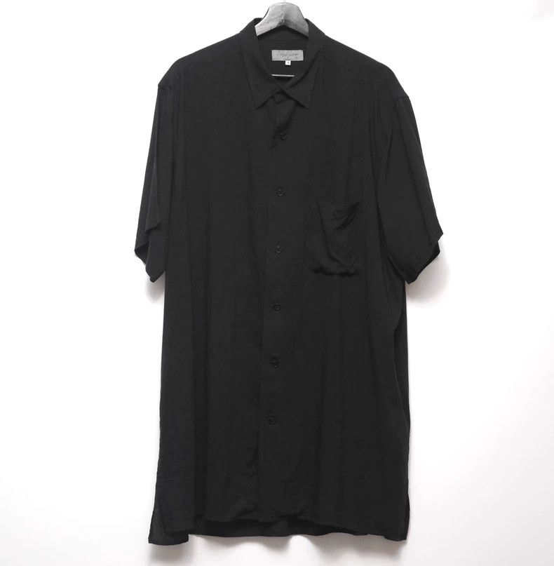 Yohji Yamamoto Yohji Yamamoto 23ss Tencel short sleeve shirt Size US XL / EU 56 / 4 - 1 Thumbnail