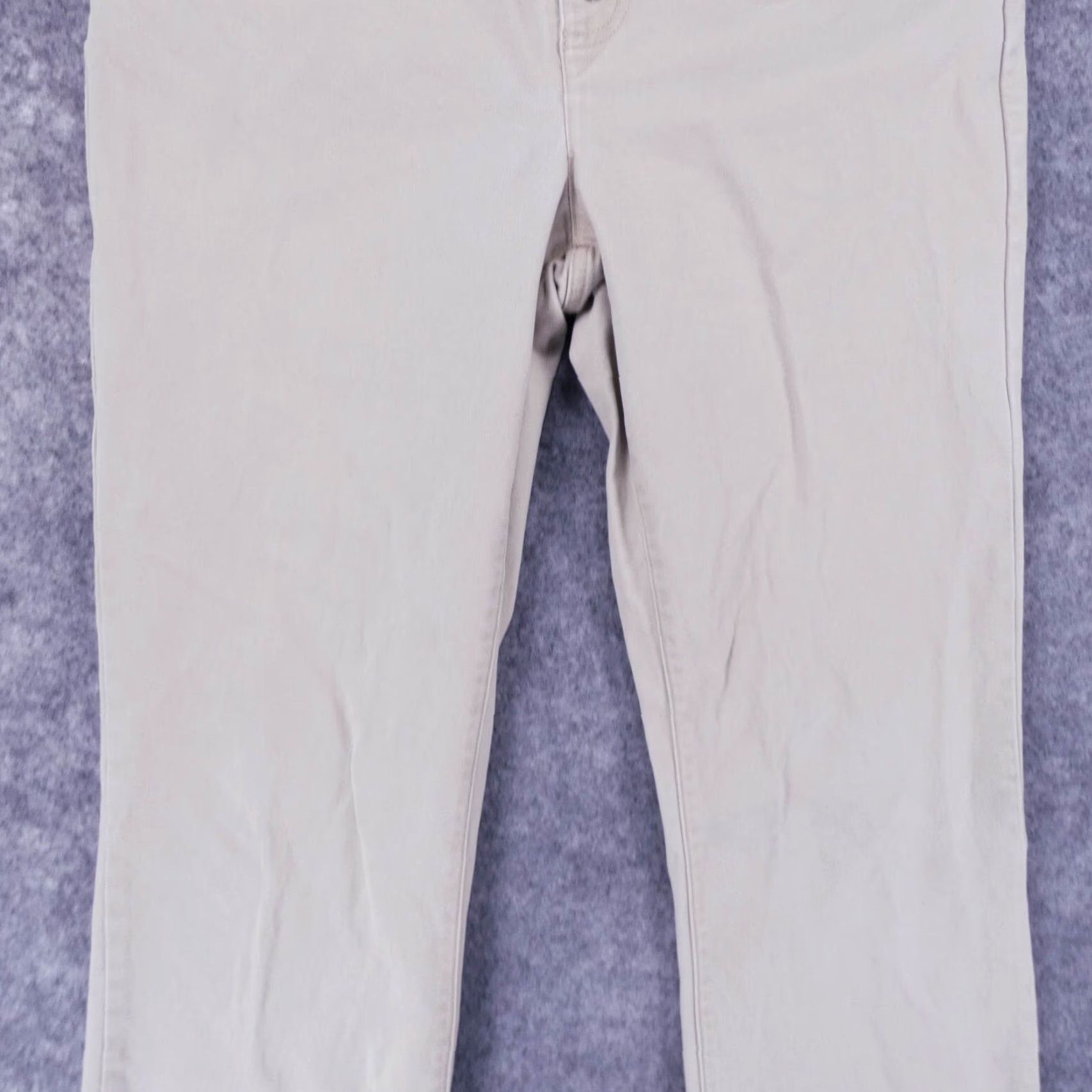 Tommy Hilfiger Tommy Hilfiger Pants Womens 8 Stretch Flat Front Boot Beige Button Fly Ladies Size 30" / US 8 / IT 44 - 3 Thumbnail