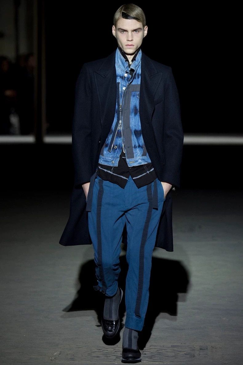 Dries Van Noten dries van noten Lace-up denim jacket 2504-Nextarrow Size US S / EU 44-46 / 1 - 2 Thumbnail