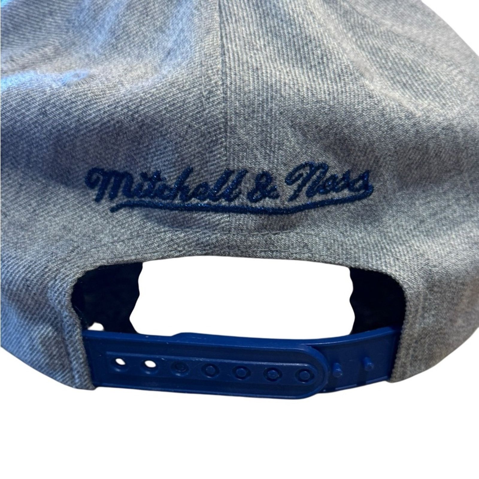 Mitchell & Ness NBA Golden State Warriors Blue & Gray Mitchell & Ness Hat Size ONE SIZE - 2 Thumbnail