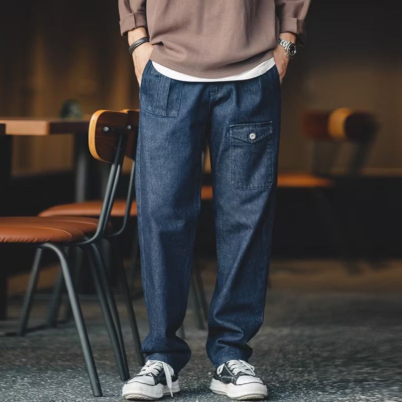 Japanese Brand 💥Blue colour military gurkha pant Size US 33 - 6 Thumbnail