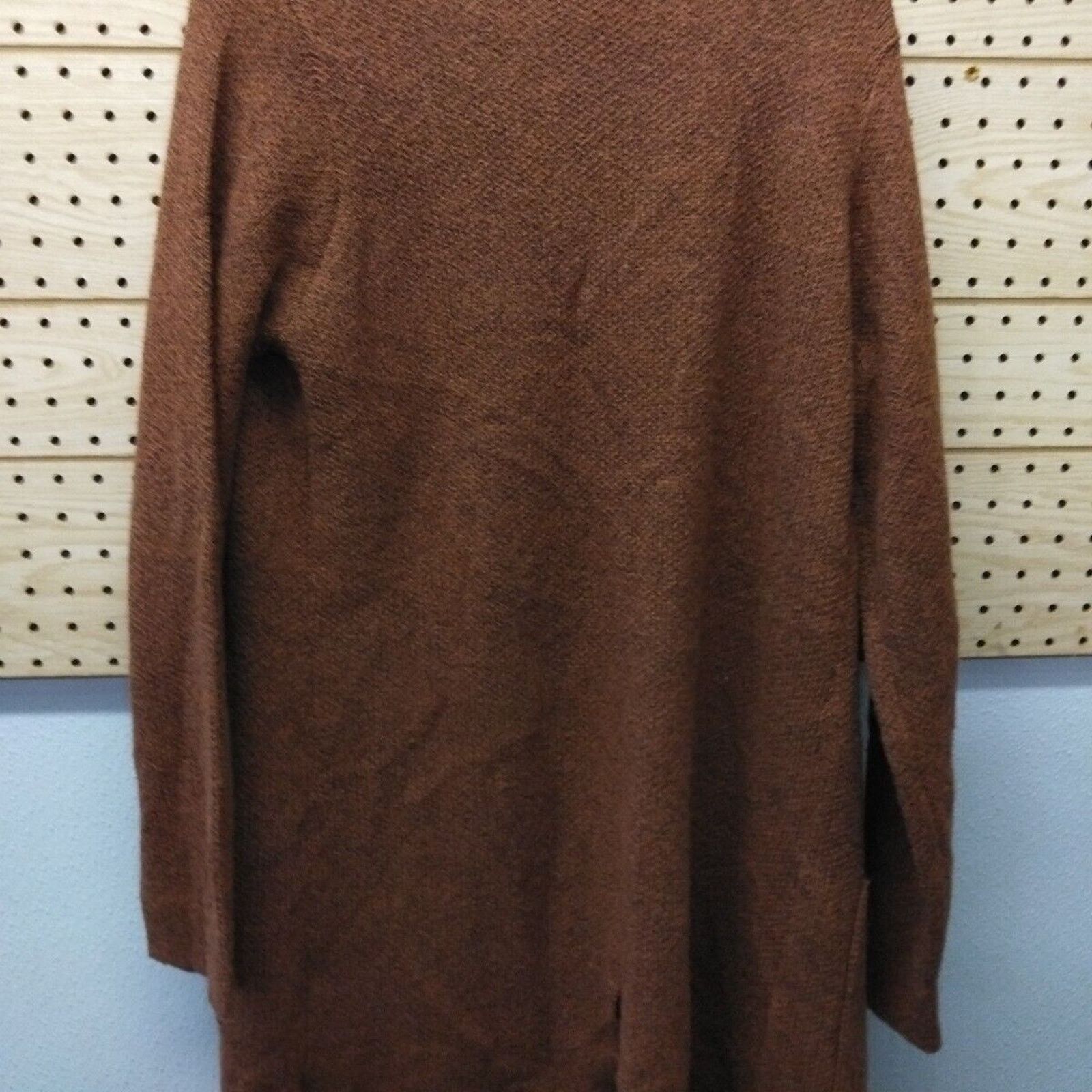 Other Love Tree Sweater Cardigan Terracotta Brown Open Small Size S / US 4 / IT 40 - 6 Thumbnail