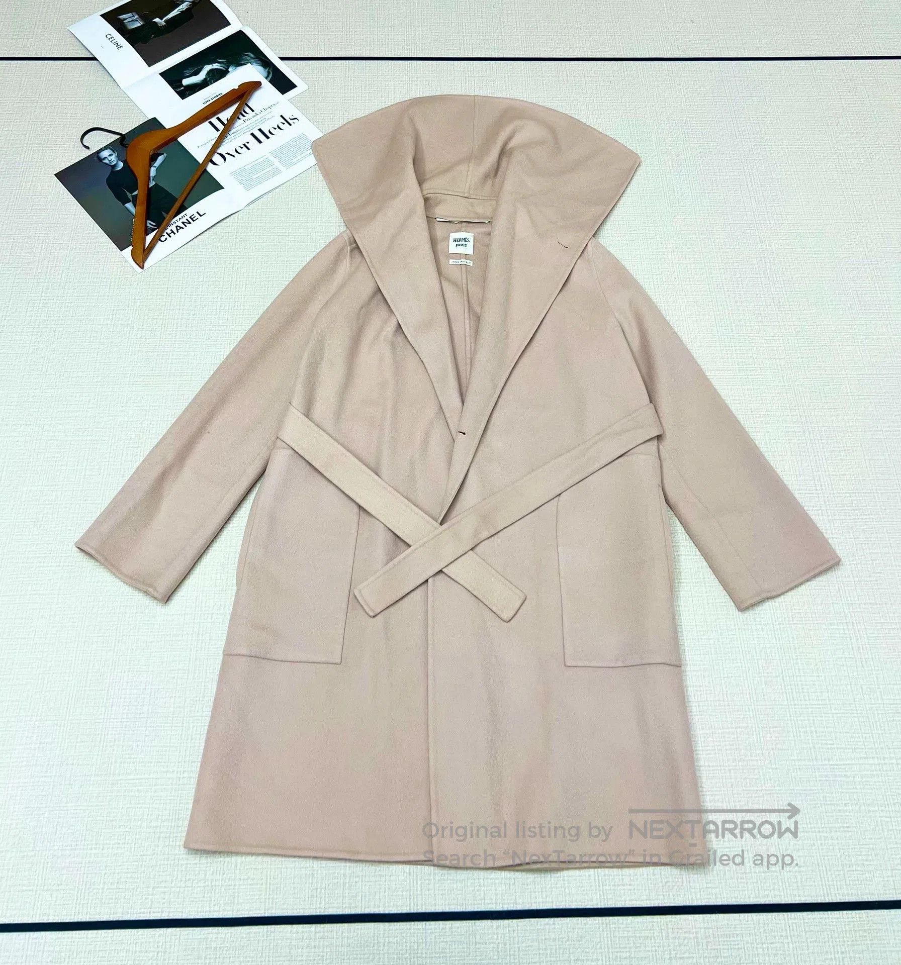 Hermes HERMES Cashmere Coat Size 34. Size US XS / EU 42 / 0 - 1 Thumbnail