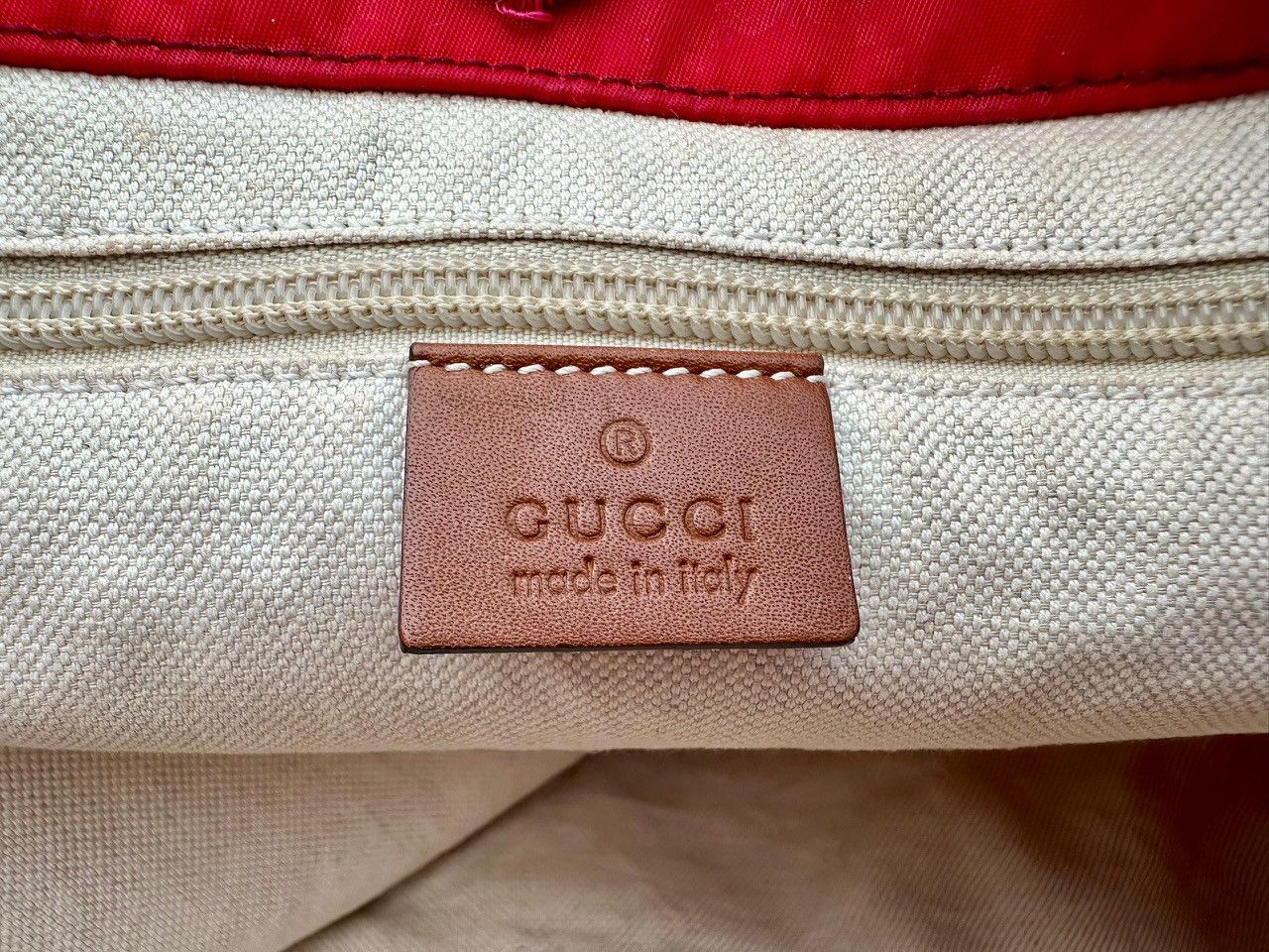 Gucci Authentic Gucci Guccisima Nylon Medium Tote Bag Size ONE SIZE - 5 Thumbnail