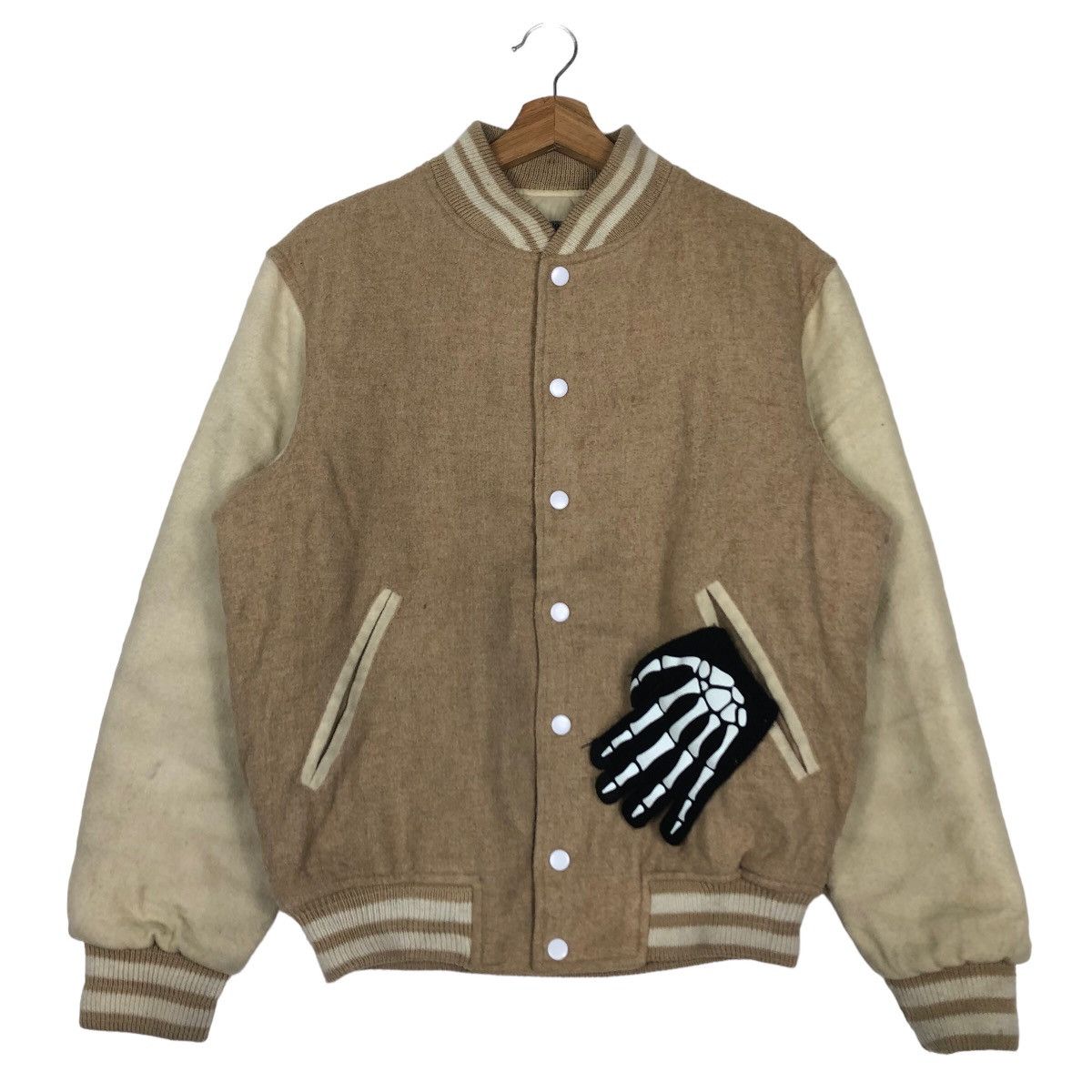 Japanese Brand 🔥90’s VINTAGE VARSITY JACKET BIG JOHN JEANSTOP USA Size US L / EU 52-54 / 3 - 2 Thumbnail