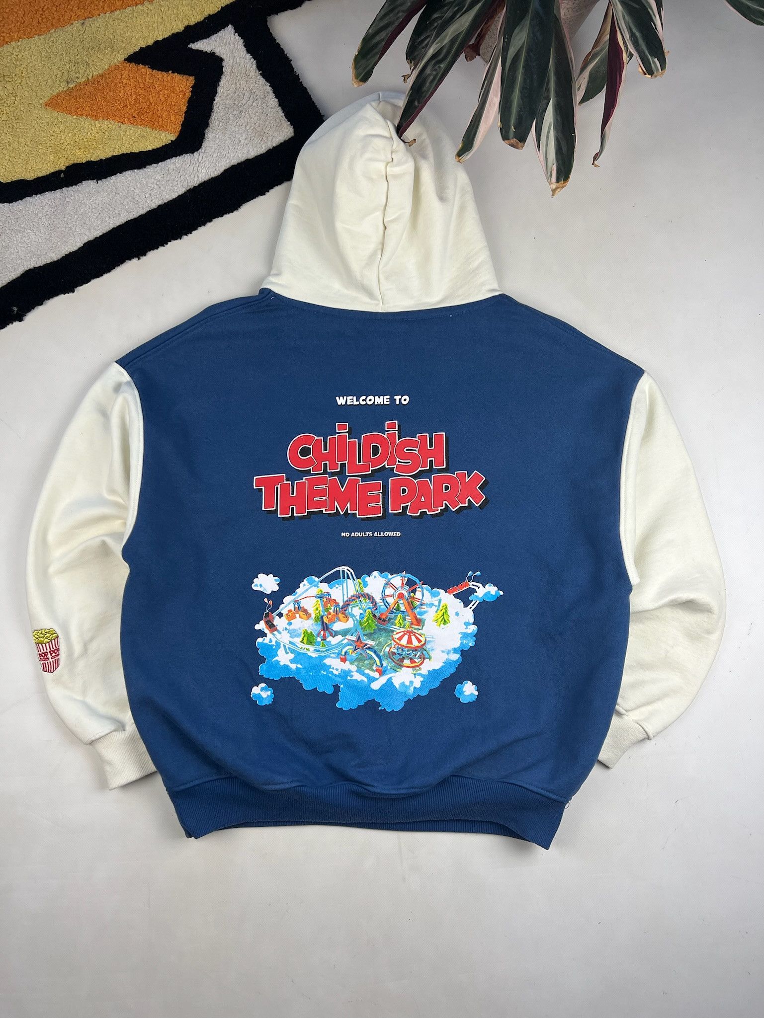 Childs Japanese Brand Vintage Vintage Theme Park Childish Blue TGF Hoodie Grailed