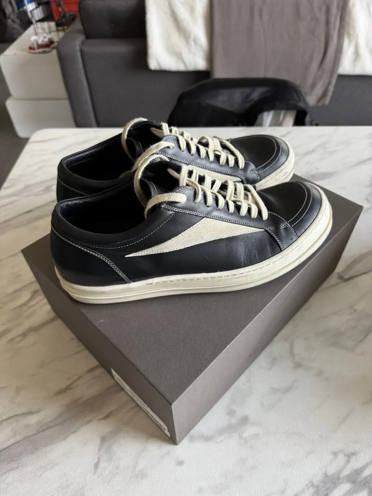 Rick Owens Drkshdw Rick Owens Vintage Sneakers Size US 12 / EU 45 - 2 Thumbnail