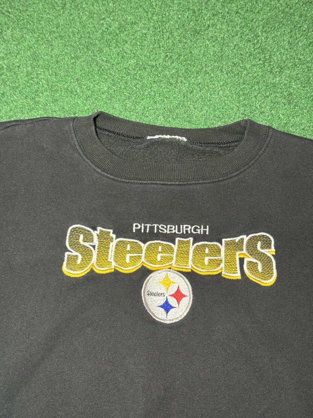 NFL Steelers Super Boxy Crewneck 90s XXL/3XL 29x27 Sweatshirt Size US XXL / EU 58 / 5 - 2 Thumbnail