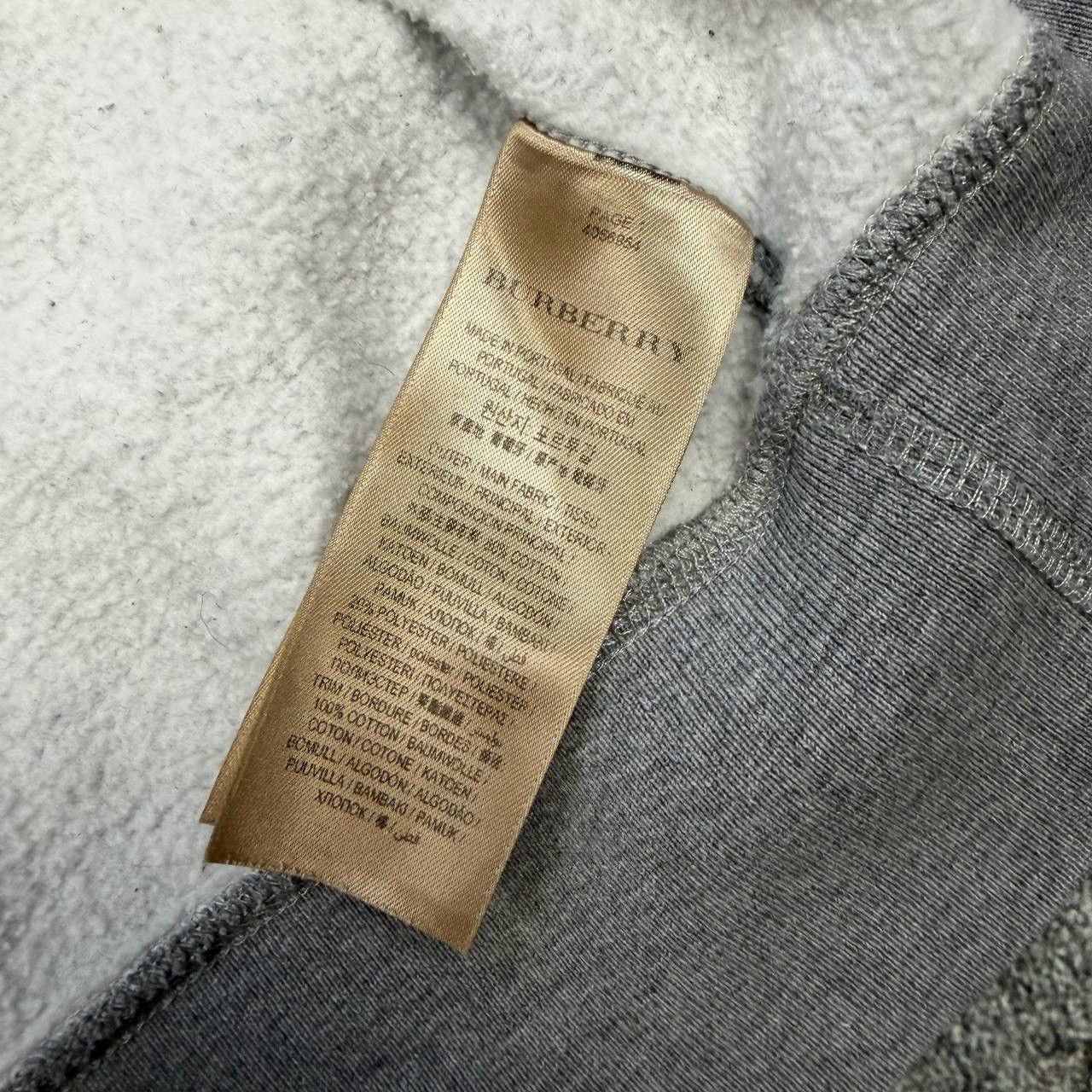 Burberry Burberry Grey zip hoodie Size US S / EU 44-46 / 1 - 7 Thumbnail