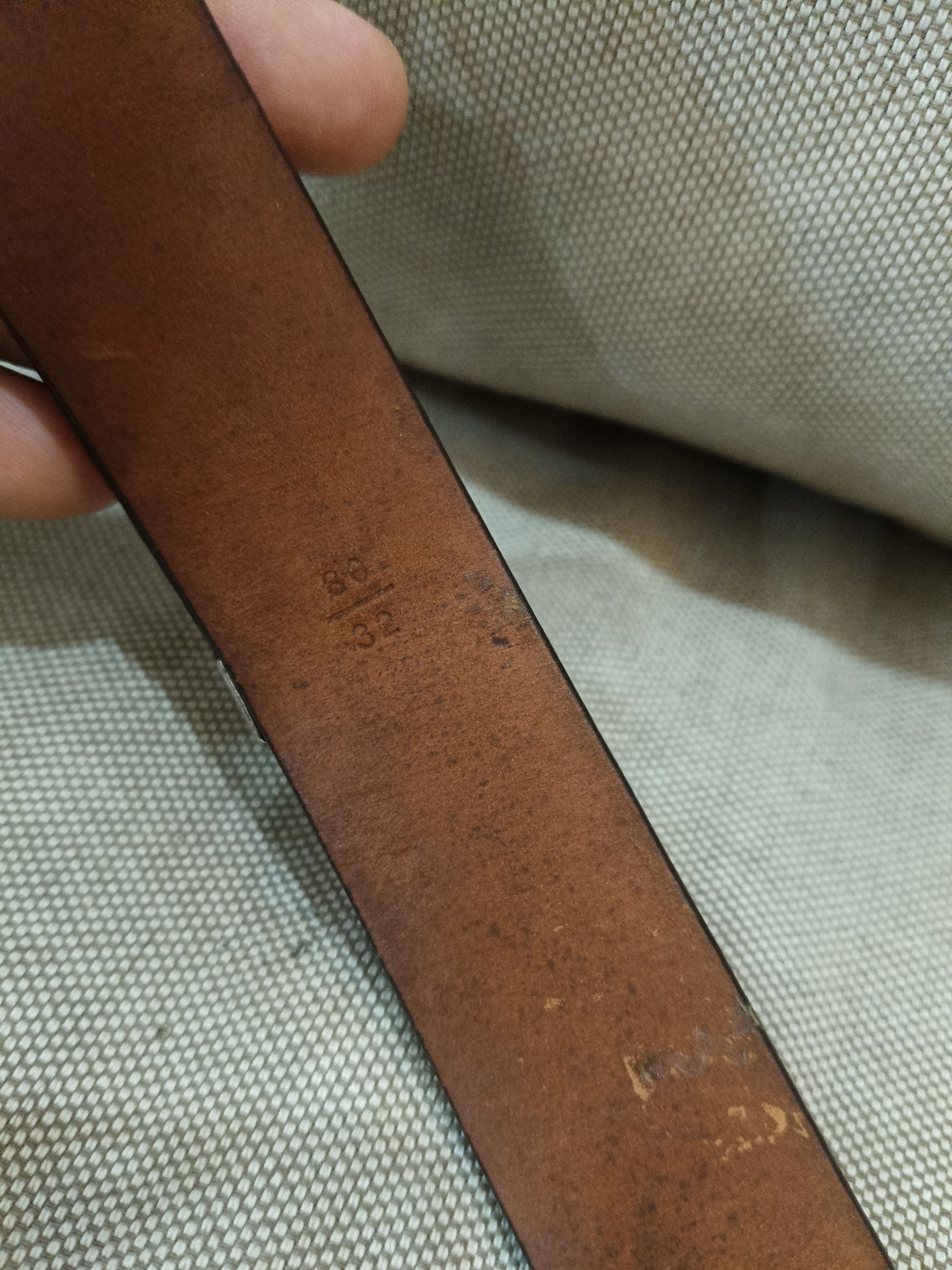 Louis Vuitton × Vintage Louis Vuitton Monogram Canvas Leather Belt/ CT0054 Size ONE SIZE - 5 Thumbnail