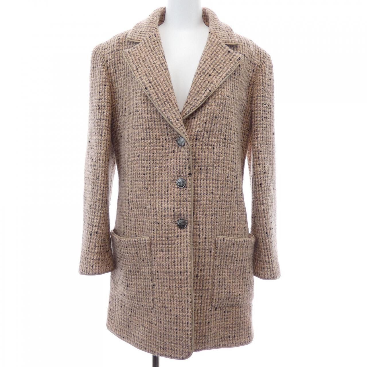 Chanel Chanel Chanel Jacket Textile Outerwear P09591V05961 DUTY FREE for USA Size ONE SIZE - 1 Thumbnail