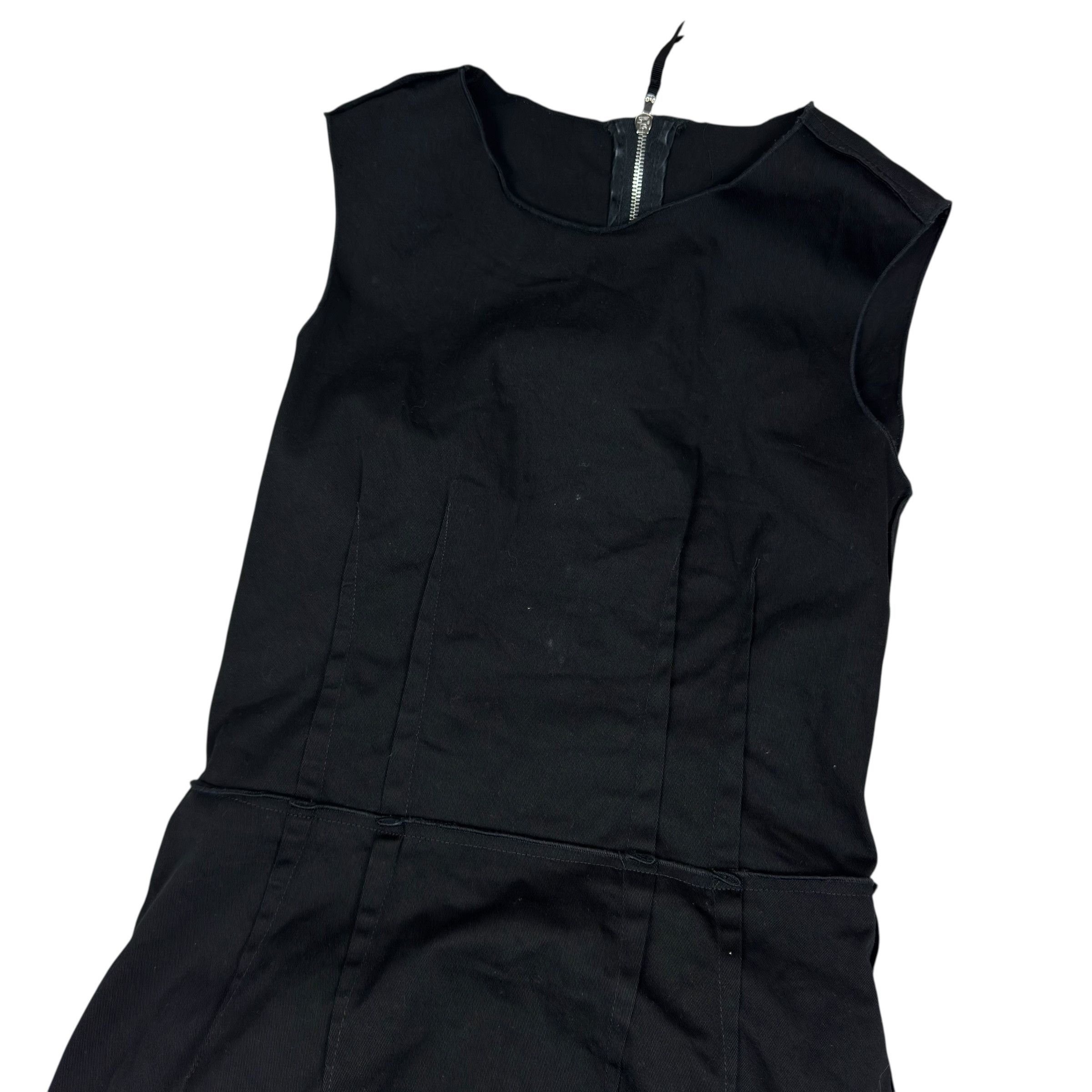 Dolce & Gabbana Dolce & Gabbana Women's Black Cotton Knee Length Midi Dress Size M / US 6-8 / IT 42-44 - 7 Thumbnail
