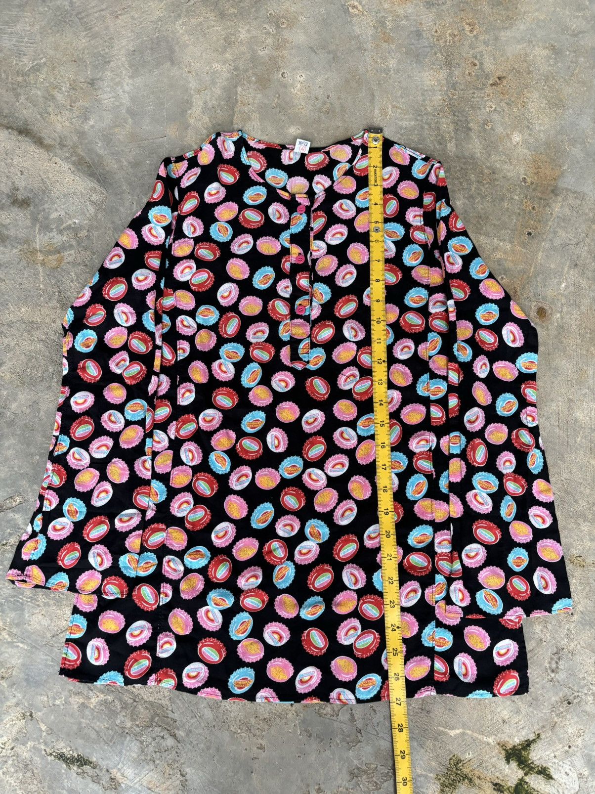 Hysteric Glamour × Japanese Brand Vintage Hysteric Glamour Kinky Slick Full Print shirt Size ONE SIZE - 10 Thumbnail