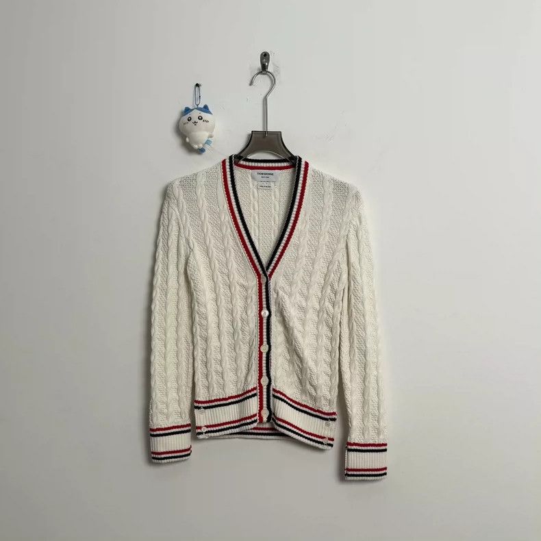 Thom Browne Thom Browne Knitted sweater cardigan Size XS / US 0-2 / IT 36-38 - 1 Thumbnail