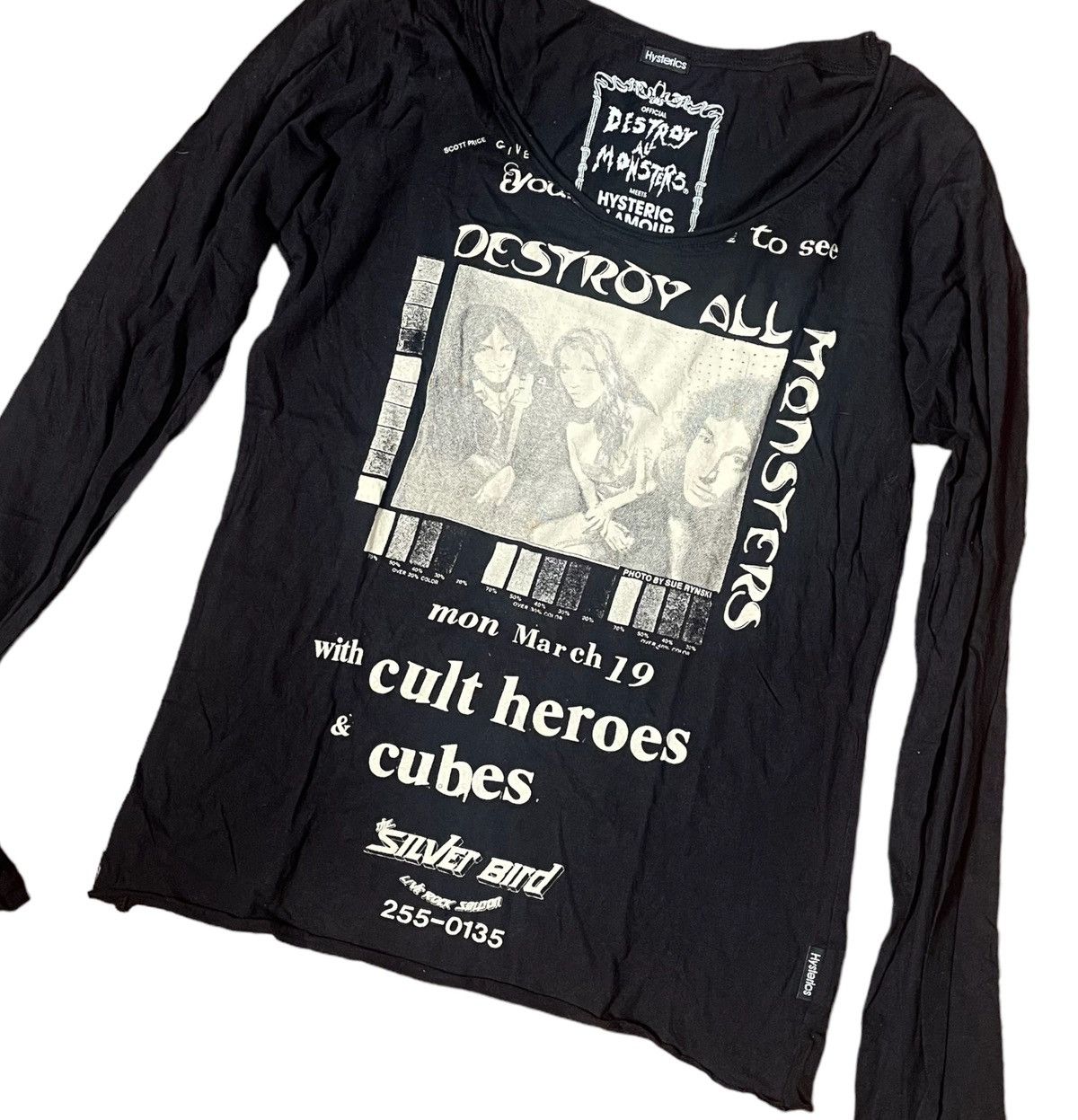 Hysteric Glamour TAX FREE 🇺🇸 Hysteric glamour x destroy longsleeve Size US S / EU 44-46 / 1 - 6 Thumbnail