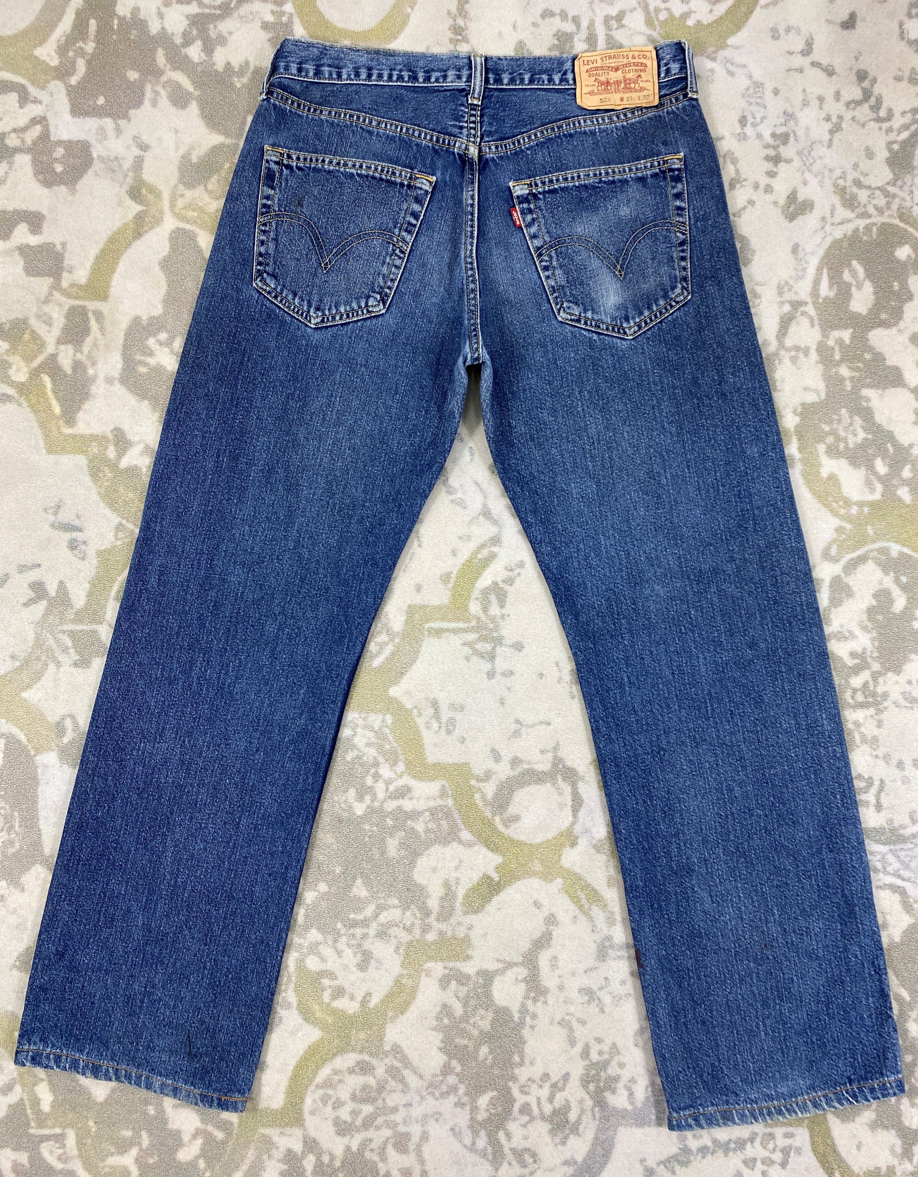 Levi's Dark Blue Vintage Levi's 521 Denim 32x29 -JN385 Size US 32 / EU 48 - 2 Thumbnail